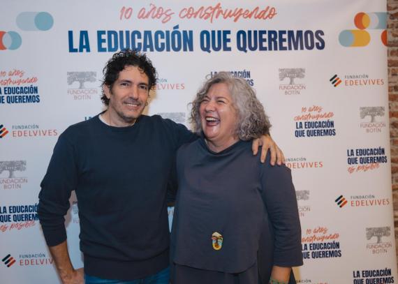 César Bona y Ana Mangas